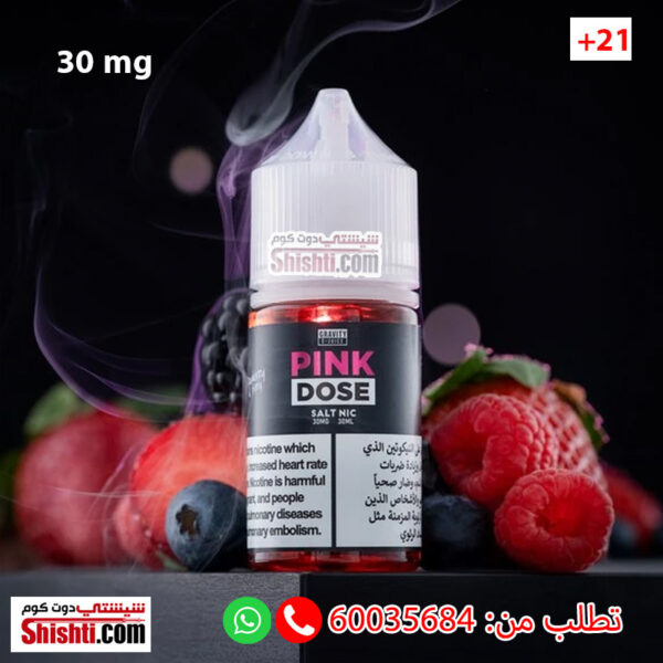 pink dose 30mg salt liquid