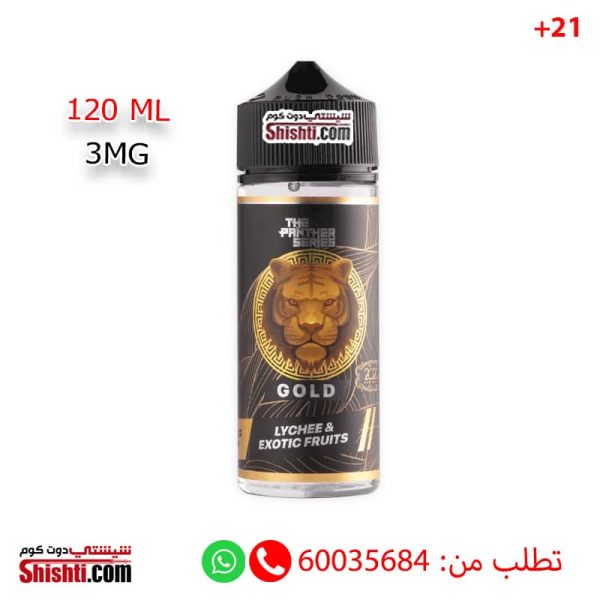 the panther series gold 120ml 3mg