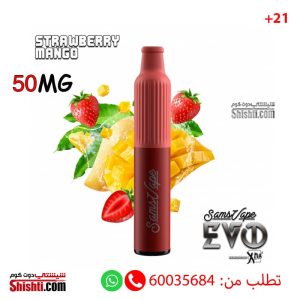Evo Strawberry Mango 50mg 2000 puffs