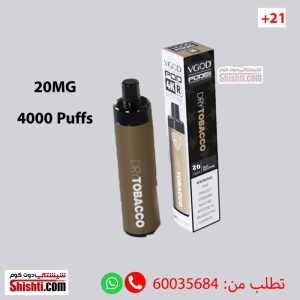 Stig 4K Dry Tobacco 20MG 4000 puffs