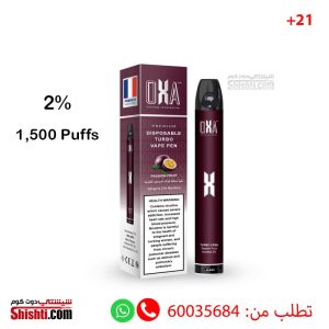 OXA Passion Fruit 1500 Puffs 2%