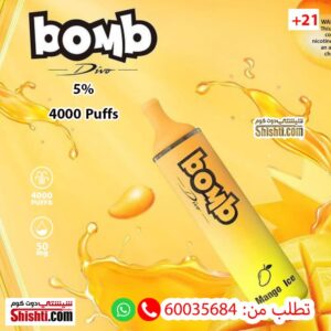 Bomb Mango 5% 4000 Puffs