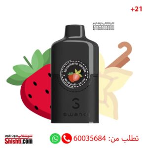 Swanky Strawberry Vanilla 20MG 4500 Puffs