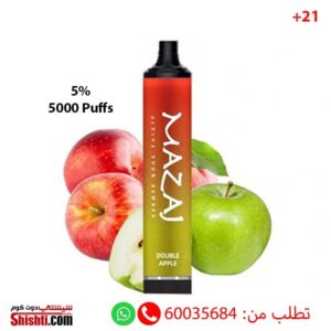 Mazaj 5000 Puffs Double Apple 5%