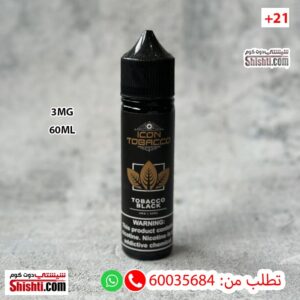 Icon Tobacco Black 3MG 60ML