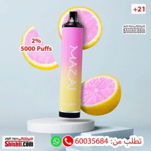 Mazaj 5000 Puffs Pink Lemon 2%