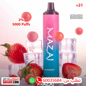 Mazaj 5000 Puffs Strawberry Ice 2%