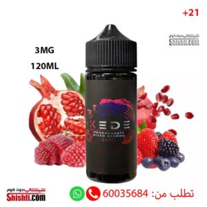 Xede Pomegranate Mixed berries 120ML