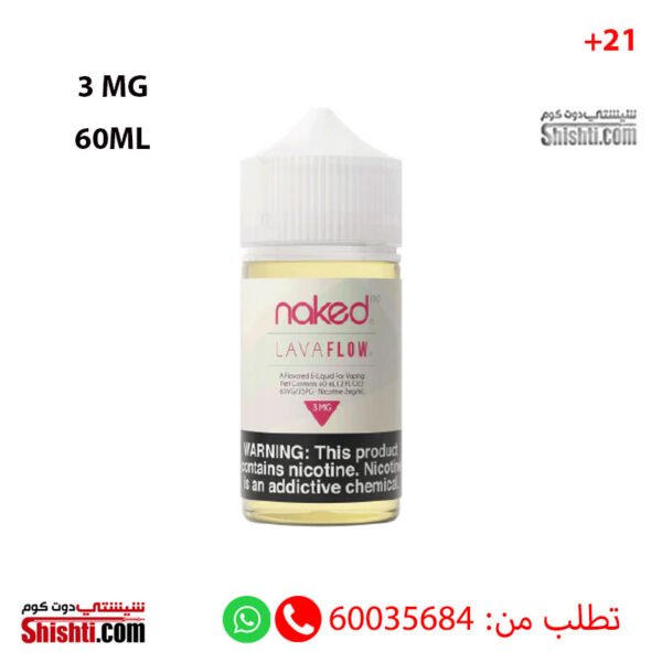 Naked 100 Lava Flow 3MG 60ML