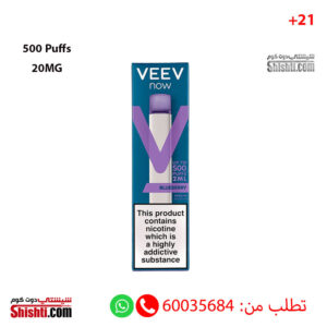 VEEV Now Blueberry 20MG 500 Puffs
