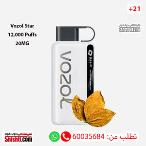 Vozol Star Tobacco 12000 Puffs 20MG