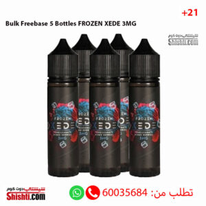 Bulk freebase 5 bottles FROZEN XEDE 3MG