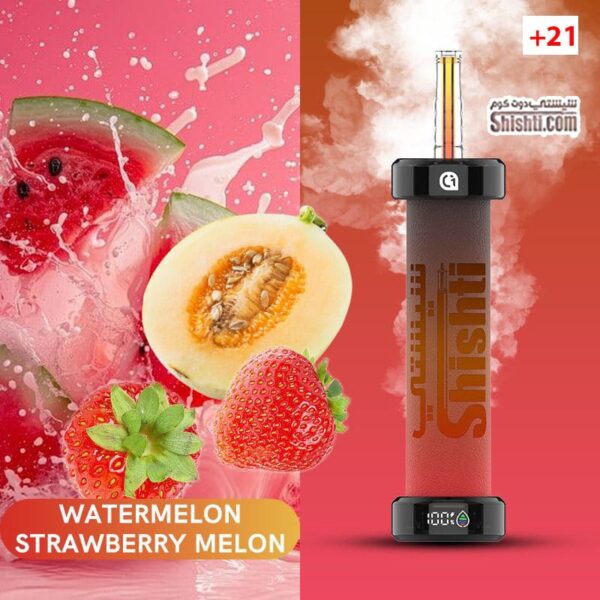 Shishti 30K WATERMELON STRAWBERRY MELON 3MG