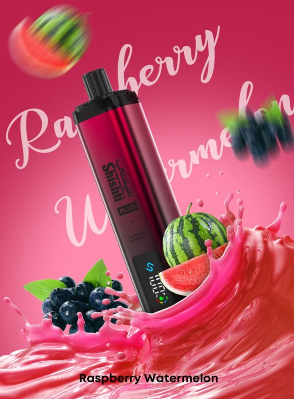 Shishti Plus 12K Raspberry Watermelon 3MG