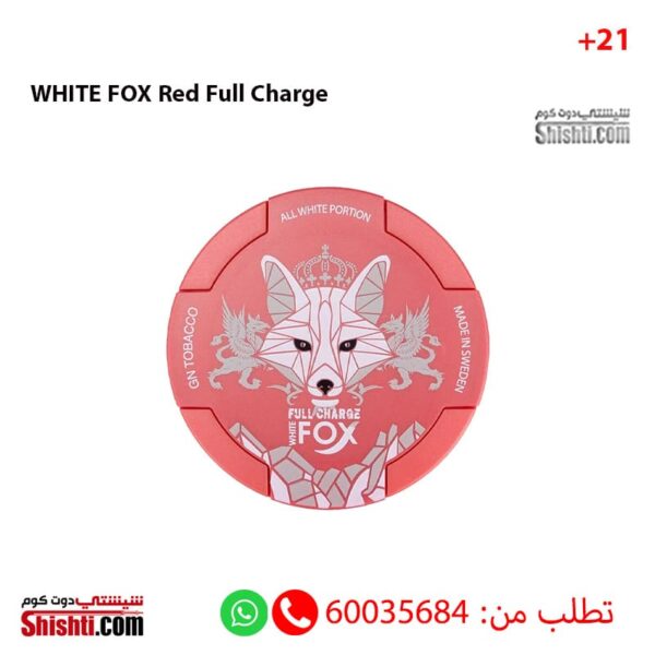 WHITE FOX Red Full Charge