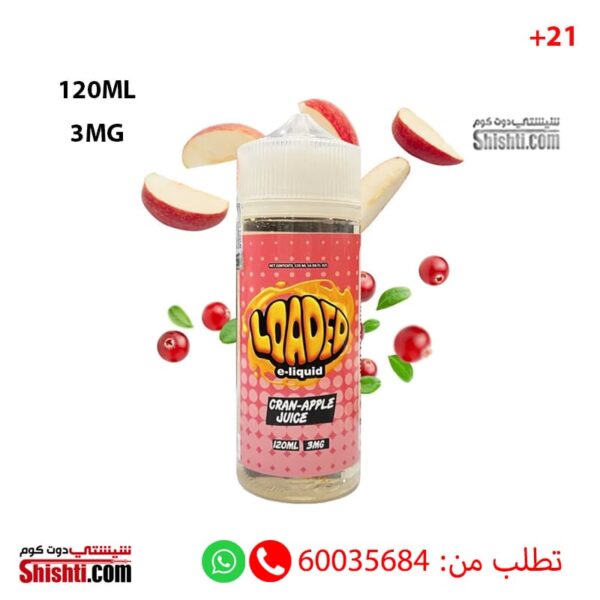 LOADED CRAN APPLE JUICE 3MG 120ML