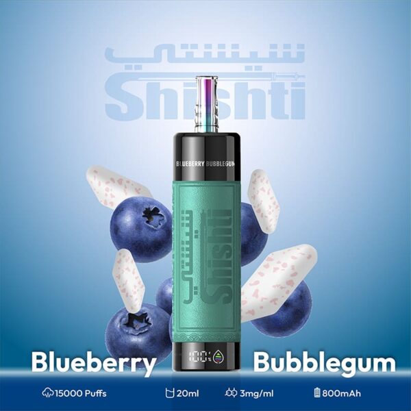 Shishti 15K BLUEBERRY BUBBLEGUM