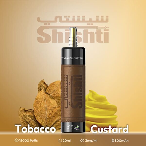 Shishti 15K TOBACCO CUSTARD