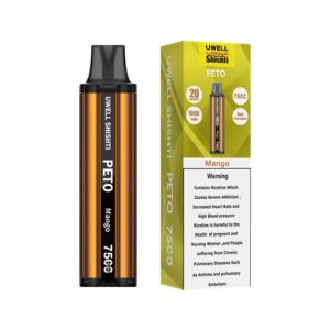 UWELL SHISHTI PETO MANGO 7500 PUFFS 20MG