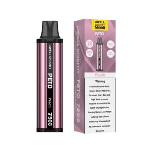 UWELL SHISHTI PETO PEACH 7500 PUFFS 20MG